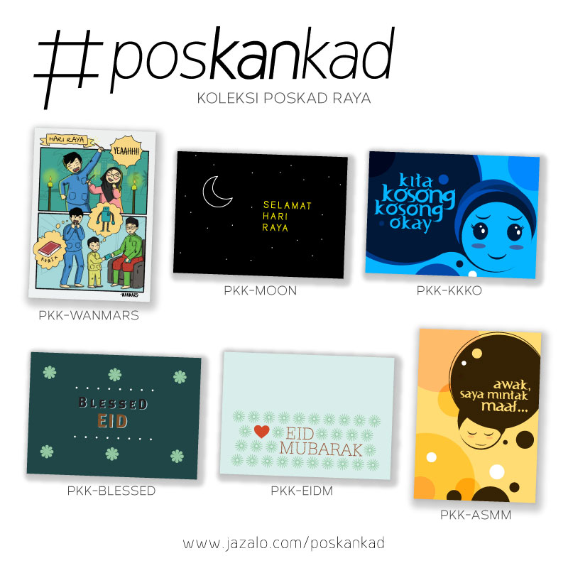 Koleksi Poskad Raya