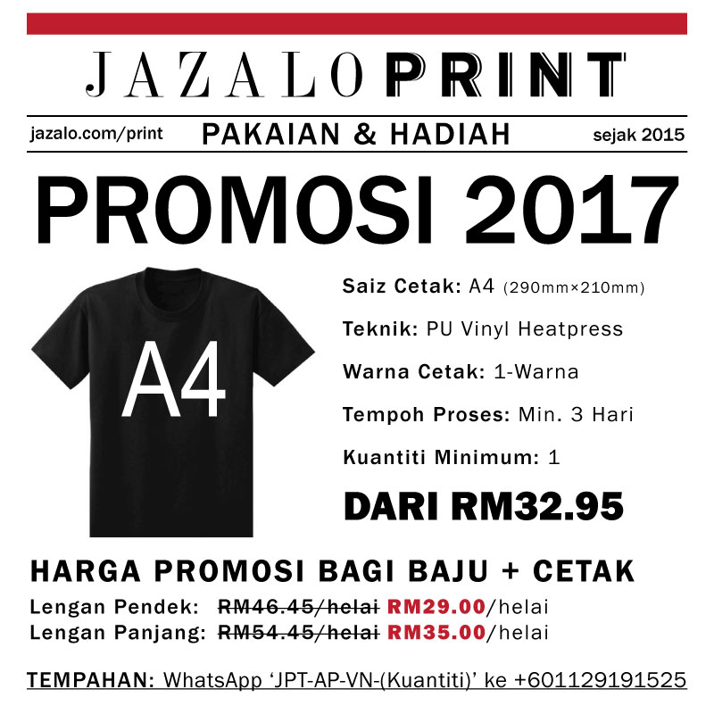 JAZALO PRINT 2017 Deal