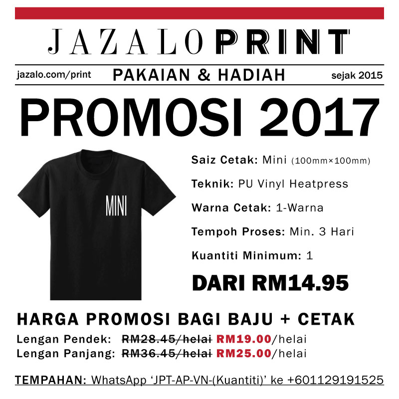 JAZALO PRINT 2017 Deal