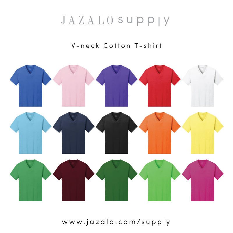 V-neck T-shirts